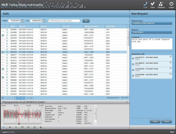 Nice Compliance Recording